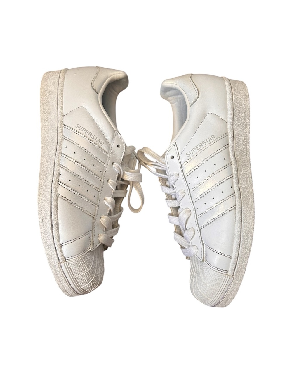 adidas White Superstar Low-Top Sneaker